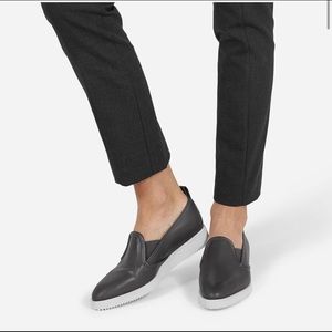 EVERLANE THE STREET SHOE | BLACK LEATHER LOAFER |